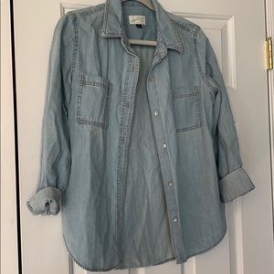 Universal Thread Chambray Top
